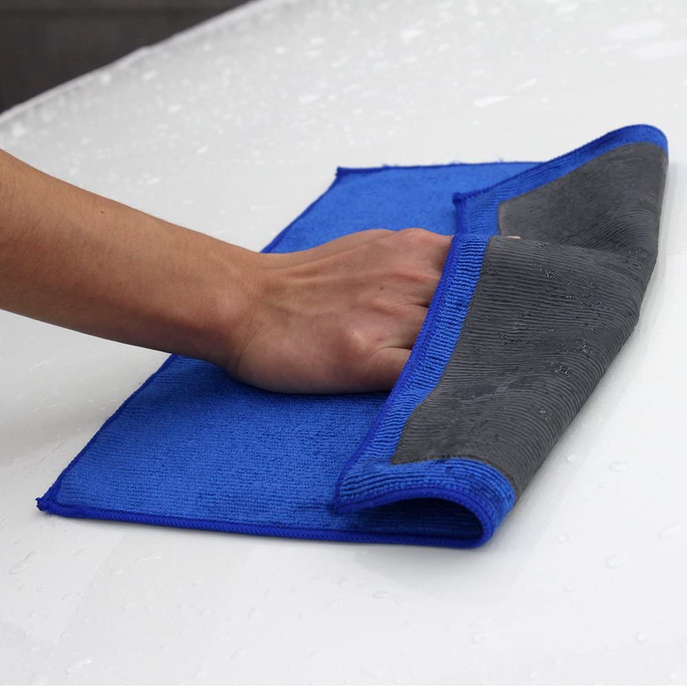Wavex Clay Towel, Fine Grade Auto Detailing Clay Bar Towel Microfiber Claying Towel Car Wash Mitt Clay Bar for Car Care.