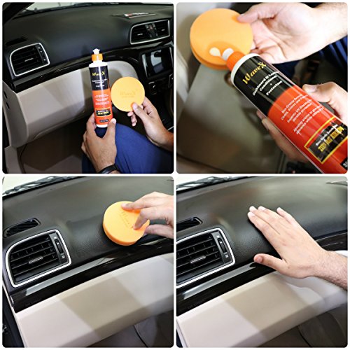 Car Dashboard Polish and Leather Conditioner+Protectant 350ml | Car Interior Cleaner and Shiner