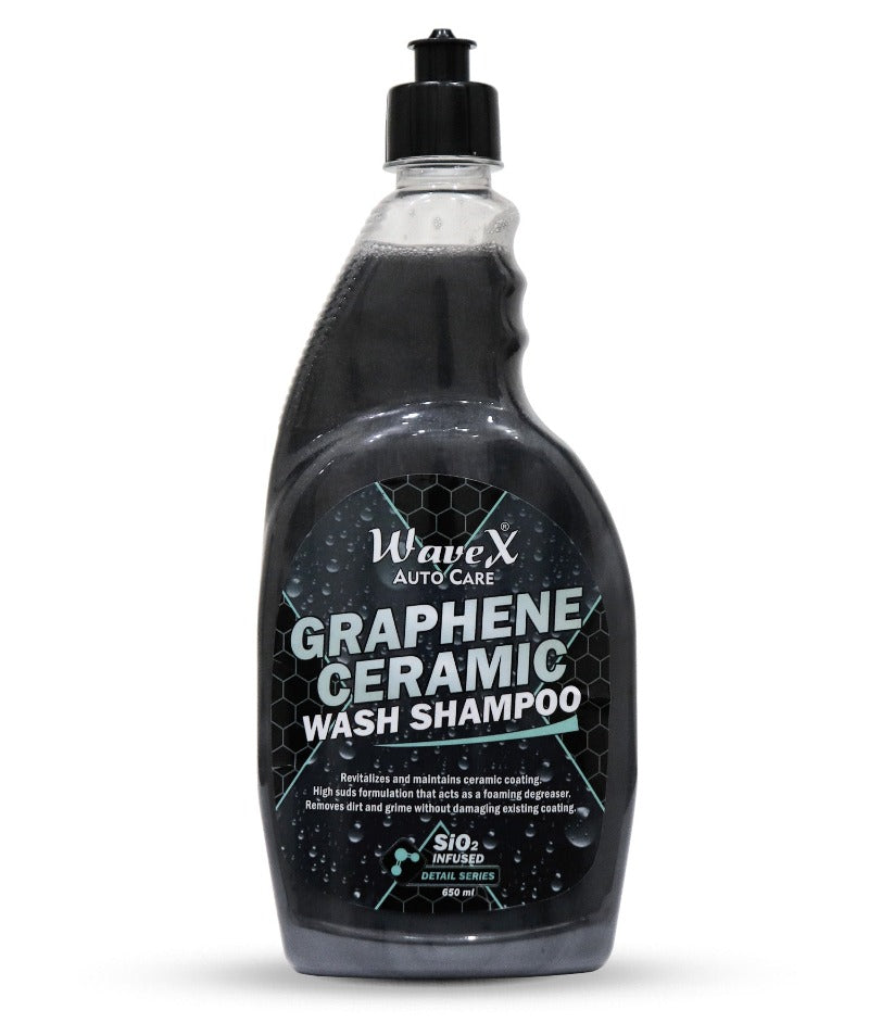 WaveX Ceramic Coating Maintenance Kit for Ceramic Coated Vehicles | WaveX 20 LTR Wash Bucket, Grit Safe, Lamb Wool Wash Mitt, Graphene Ceramic Wash Shampoo and Maxximus Graphene Ceramic Paste Wax.