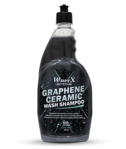 WaveX Ceramic Coating Maintenance Kit for Ceramic Coated Vehicles | WaveX 20 LTR Wash Bucket, Grit Safe, Lamb Wool Wash Mitt, Graphene Ceramic Wash Shampoo and Maxximus Graphene Ceramic Paste Wax.
