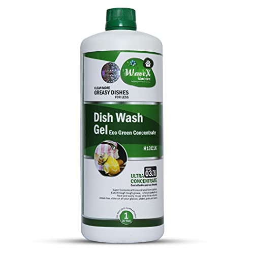Wavex® Dishwash Liquid Gel Eco Green Concentrate.
