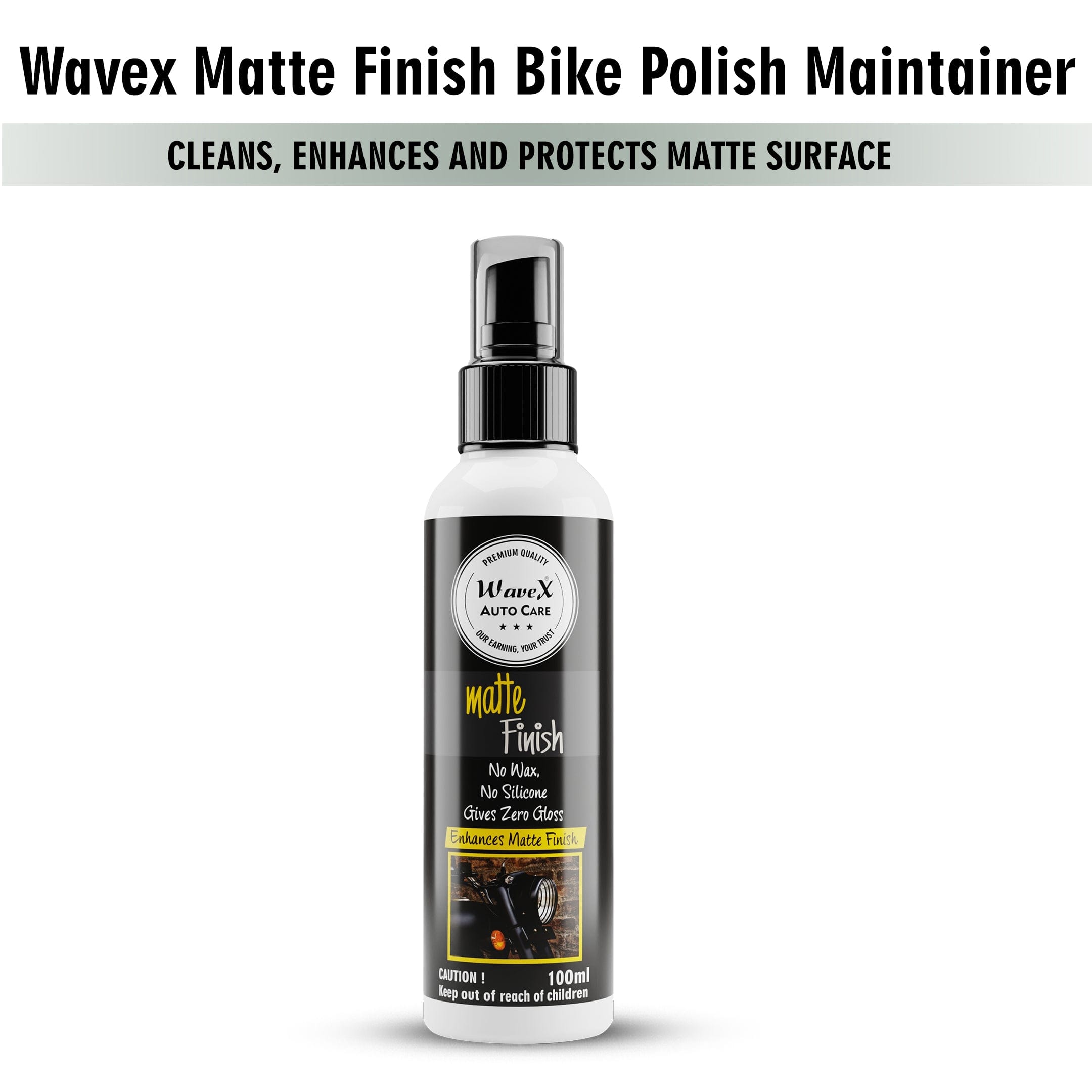 Matte Finish Bike Polish Maintainer (100ml)
