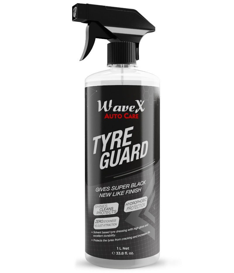 Tyre Polish for Car and Bike Gives Super Black Shine and Protections against cracking and drying